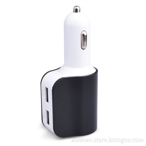 12v power adapter battery charger car 5v 3.1a 3 port usb charger